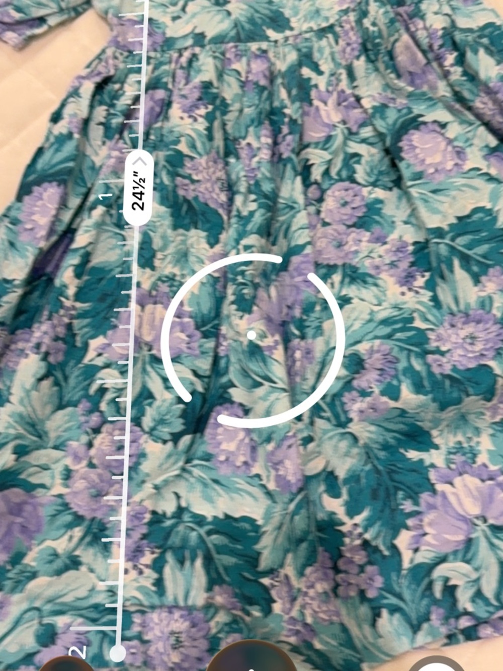 Caroline Classics Vintage Floral Dress size 4 - Picture 4 of 6